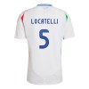 Nogometni Dres Italija Manuel Locatelli 5 Gostujući Euro 2024